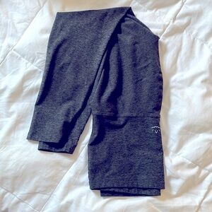 Beyond the Bump 7/8 Charcoal Heather Yoga Pants